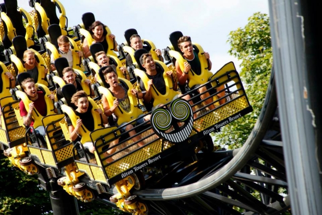 The Smiler in action
